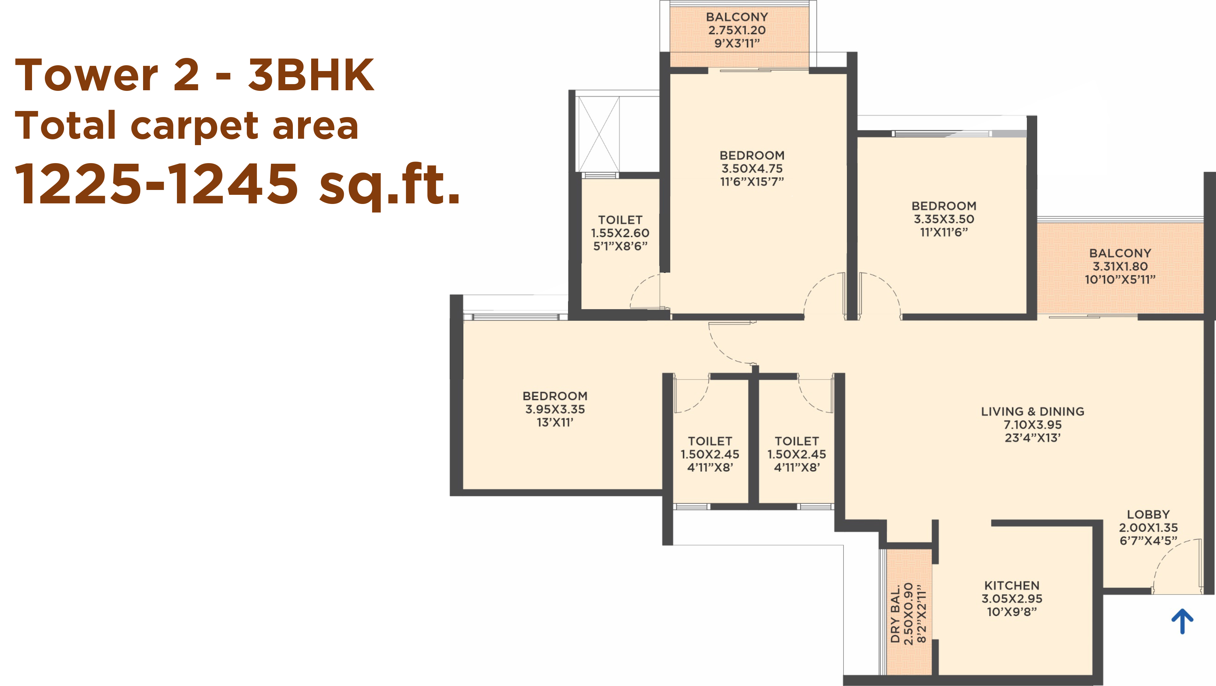 BENCHMARK 2 BHK